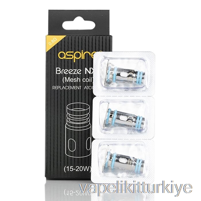 Vape Türkiye Aspire Meltem Nxt Yedek Bobinler 0.8ohm Nxt Ka örgü Bobinler
